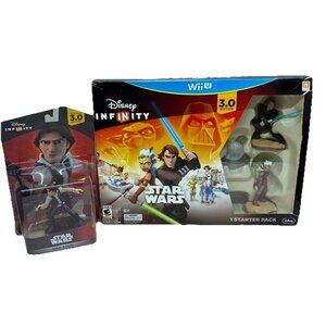 Star Wars Disney Infinity 3.0 Starter Pack Wii U + Hans Solo + Darth Vader Card